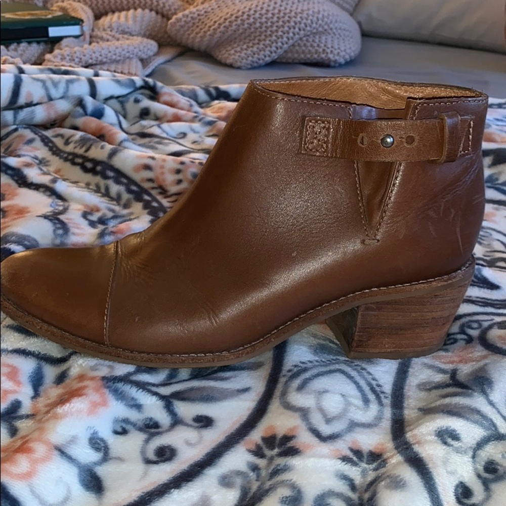 Madewell Leather booties